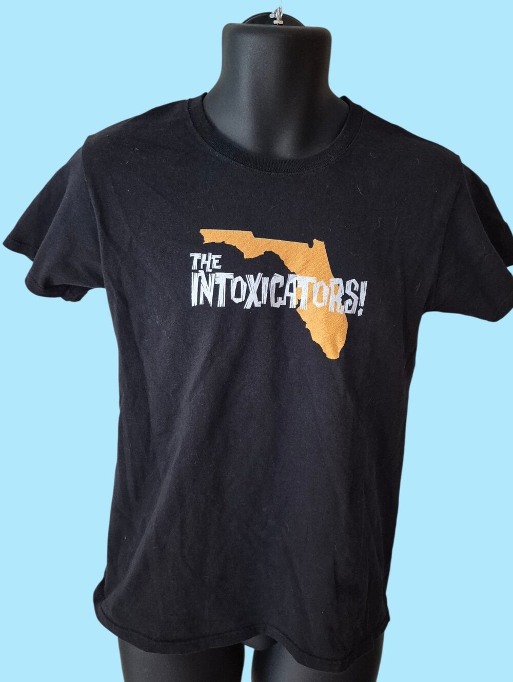 The Intoxicators! Surf Band T-Shirt - Black Med